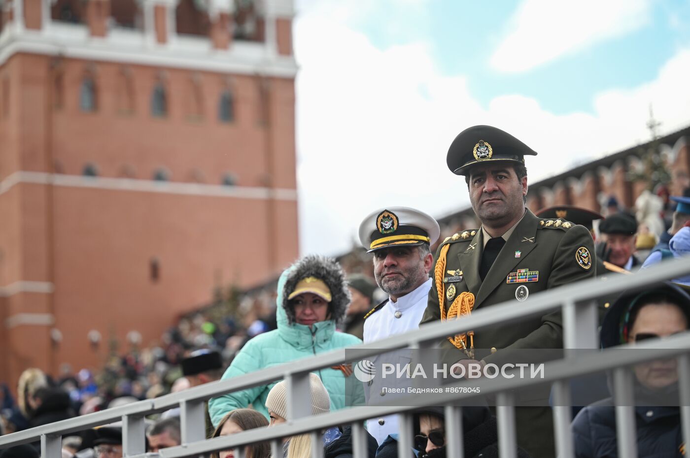 Военный парад, посвященный 79-й годовщине Победы в Великой Отечественной войне