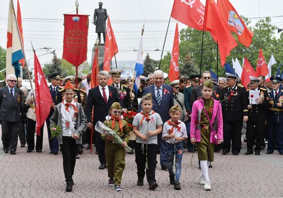 Празднование Дня Победы в России