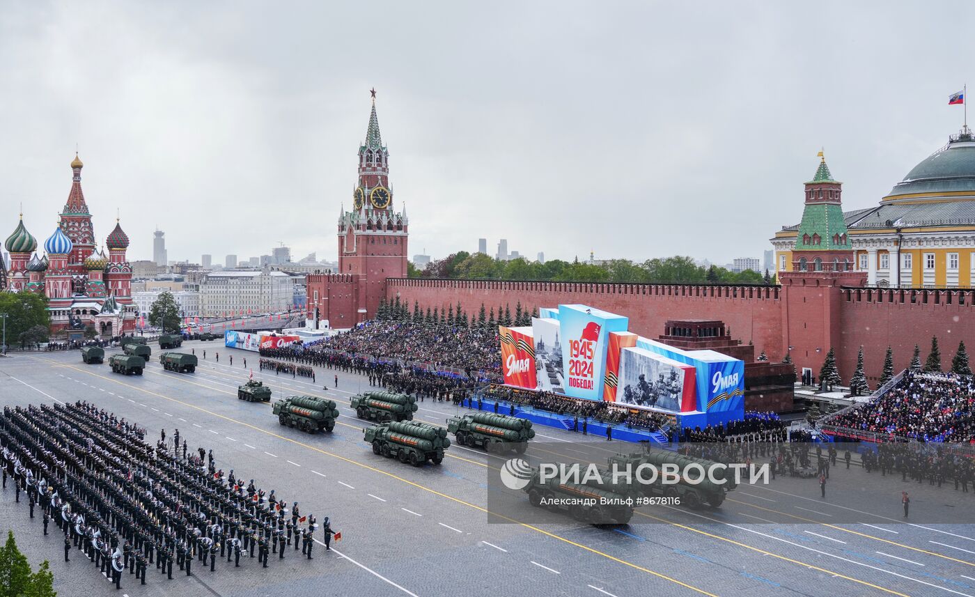 Военный парад, посвященный 79-й годовщине Победы в Великой Отечественной войне