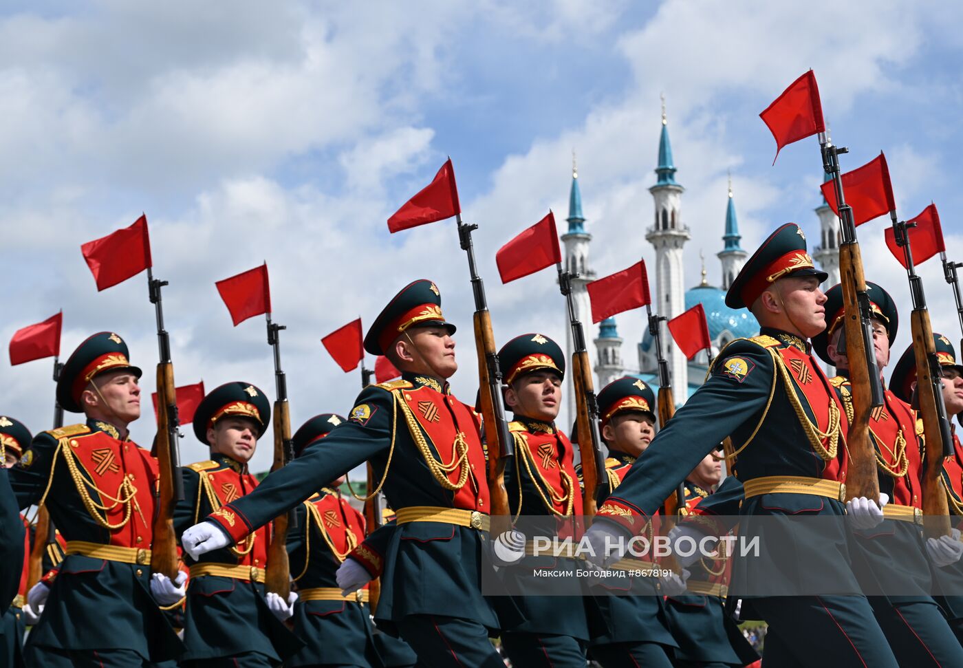 Празднование Дня Победы в России