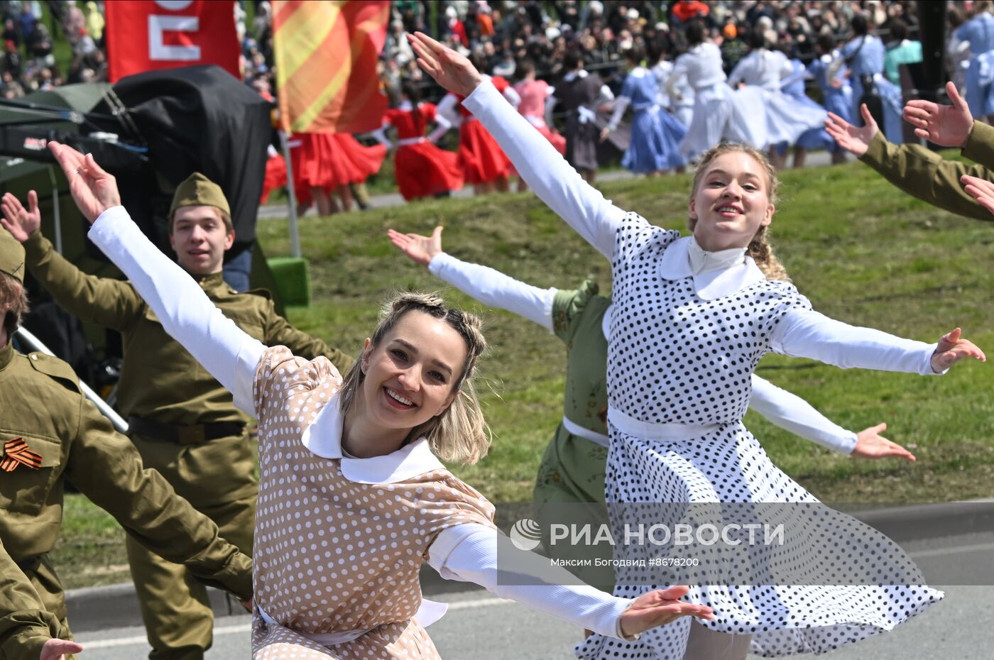 Празднование Дня Победы в России