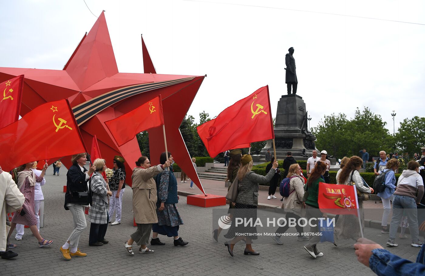 Празднование Дня Победы в России