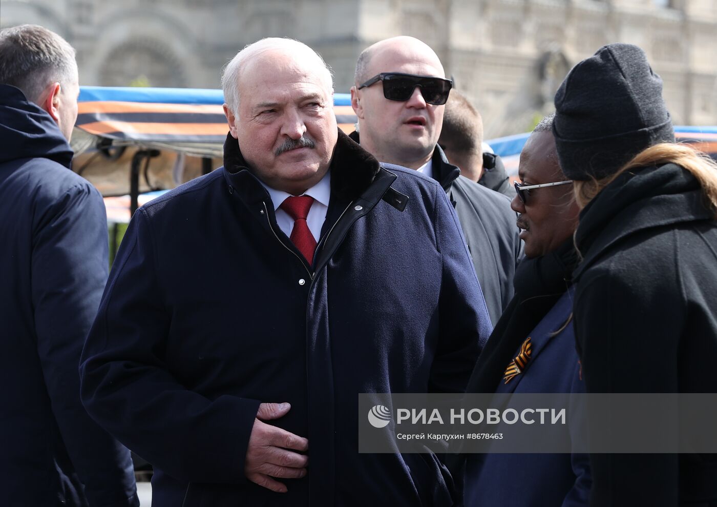 Президент Владимир Путин принял участие в параде Победы в Москве