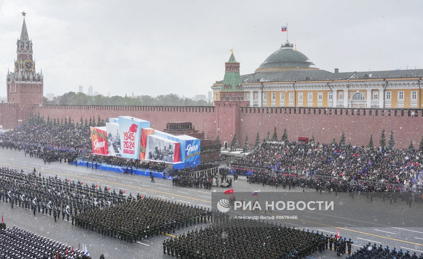 Военный парад, посвящённый 79-й годовщине Победы в Великой Отечественной войне