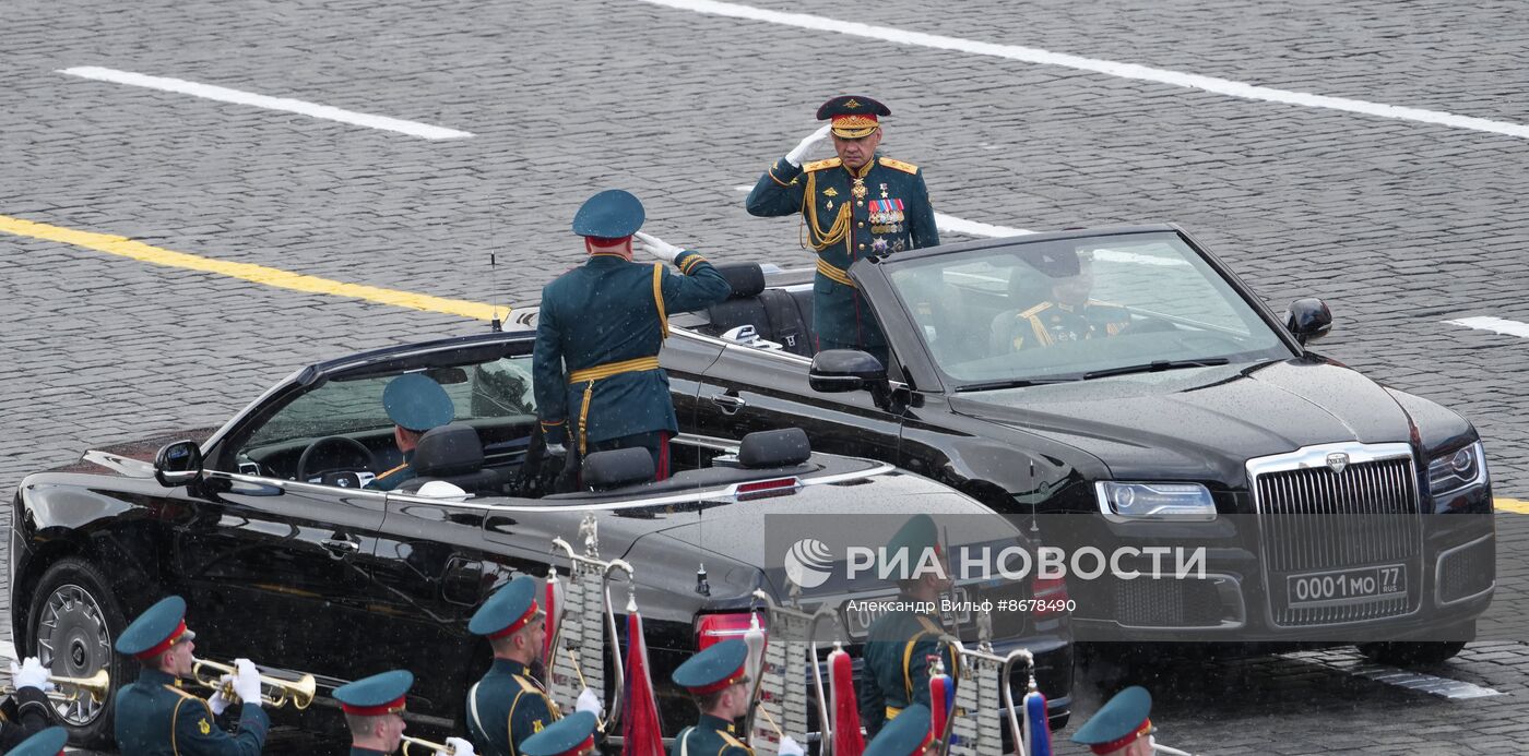 Военный парад, посвященный 79-й годовщине Победы в Великой Отечественной войне