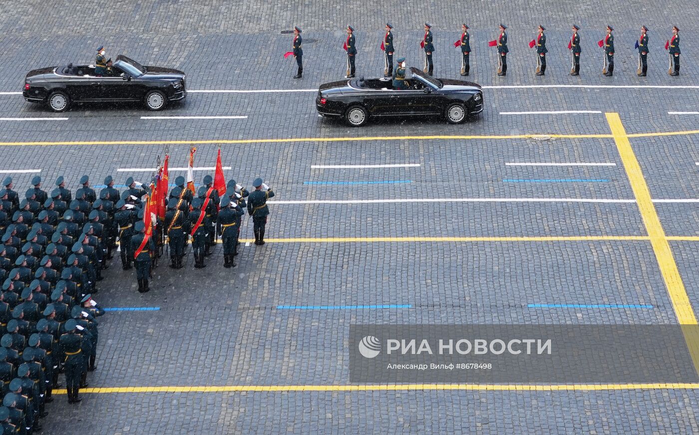 Военный парад, посвященный 79-й годовщине Победы в Великой Отечественной войне