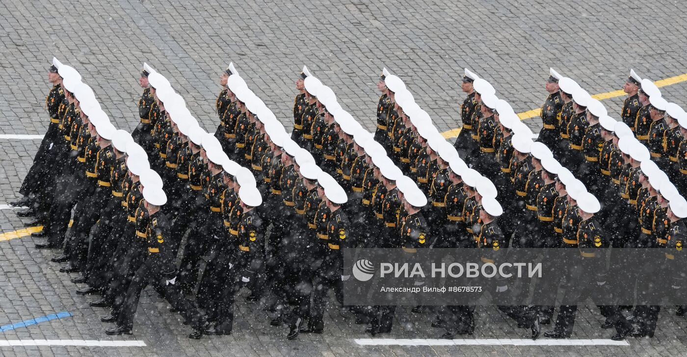 Военный парад, посвященный 79-й годовщине Победы в Великой Отечественной войне