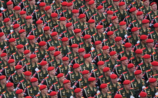 Военный парад, посвященный 79-й годовщине Победы в Великой Отечественной войне