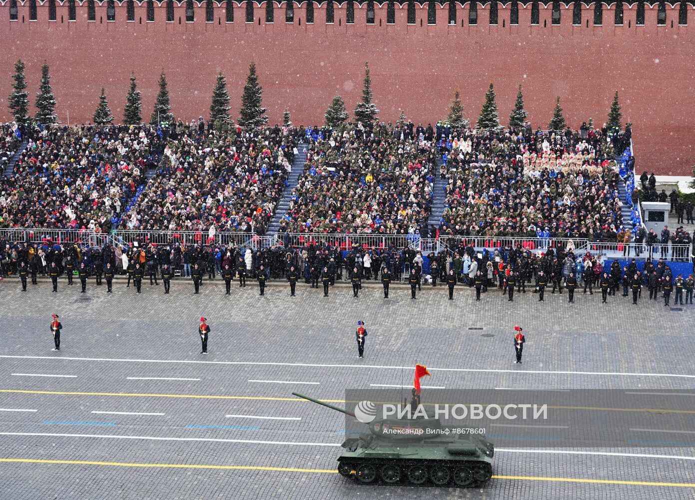 Военный парад, посвященный 79-й годовщине Победы в Великой Отечественной войне