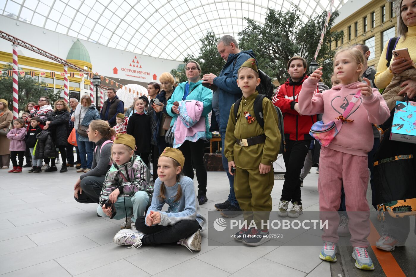 Празднование Дня Победы в Москве