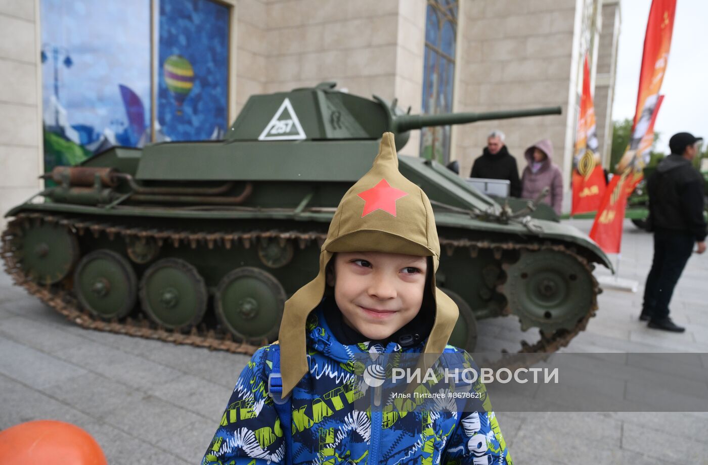 Празднование Дня Победы в Москве