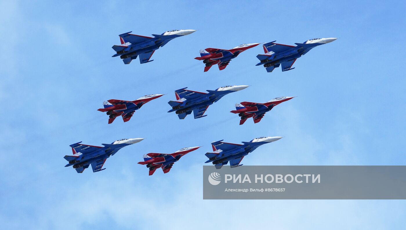 Военный парад, посвященный 79-й годовщине Победы в Великой Отечественной войне