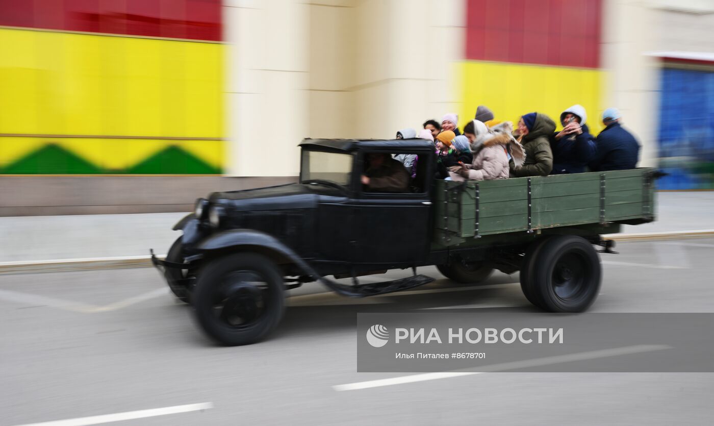 Празднование Дня Победы в Москве