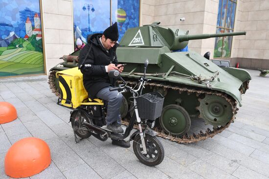 Празднование Дня Победы в Москве