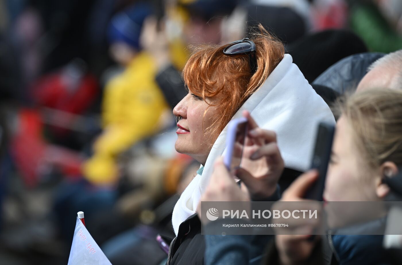 Празднование Дня Победы в Москве