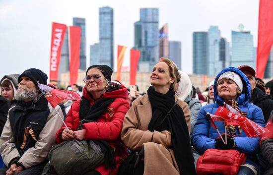 Празднование Дня Победы в Москве