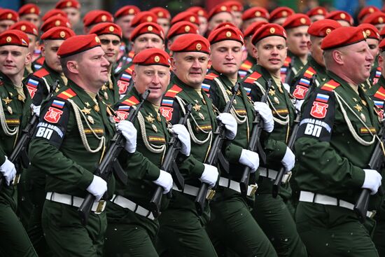 Военный парад, посвященный 79-й годовщине Победы в Великой Отечественной войне