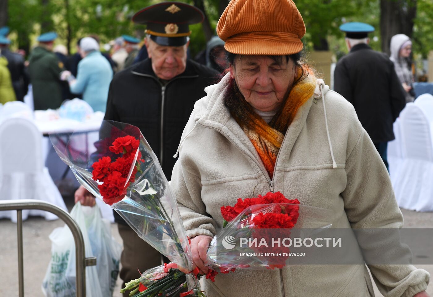 Празднование Дня Победы в Москве