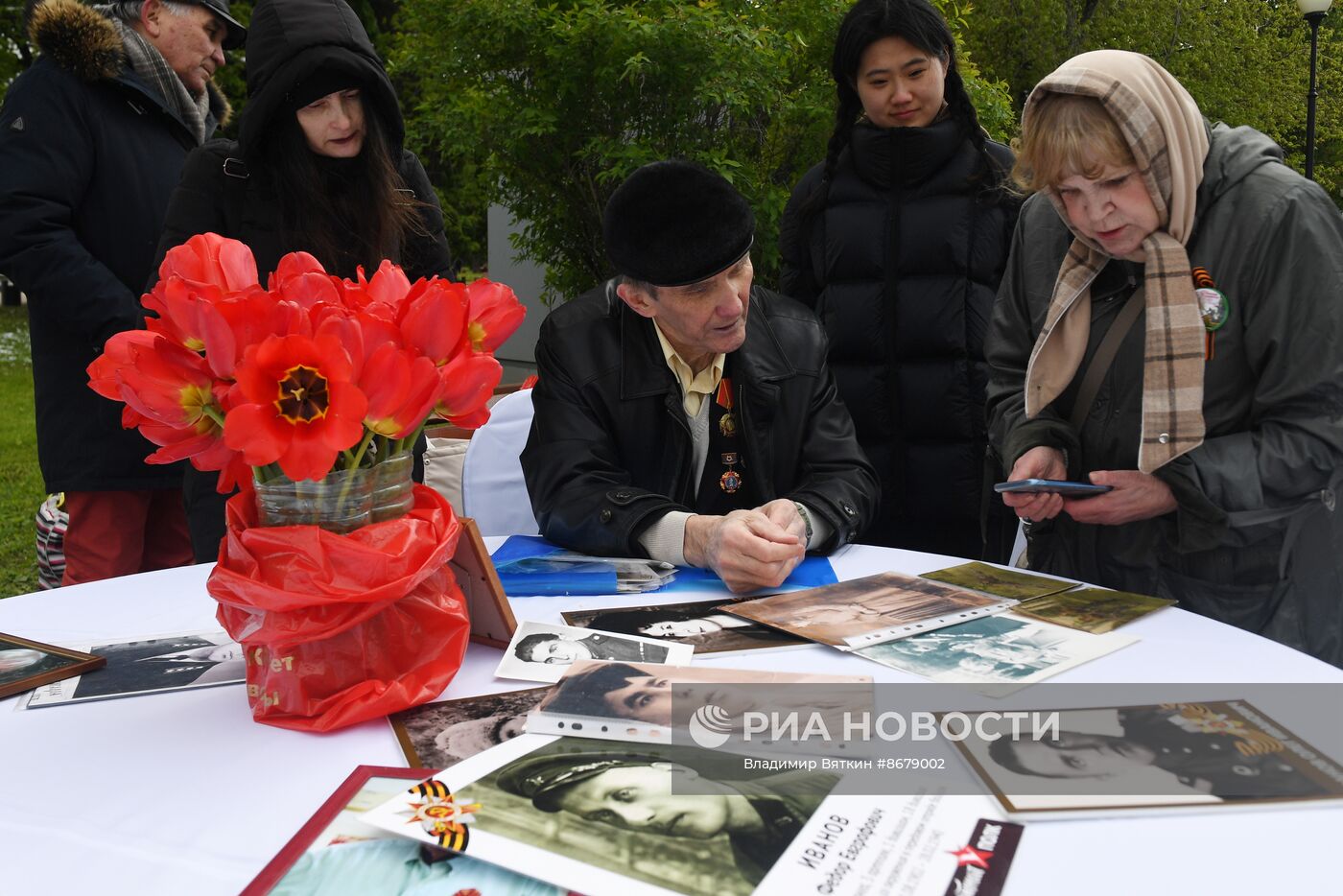 Празднование Дня Победы в Москве