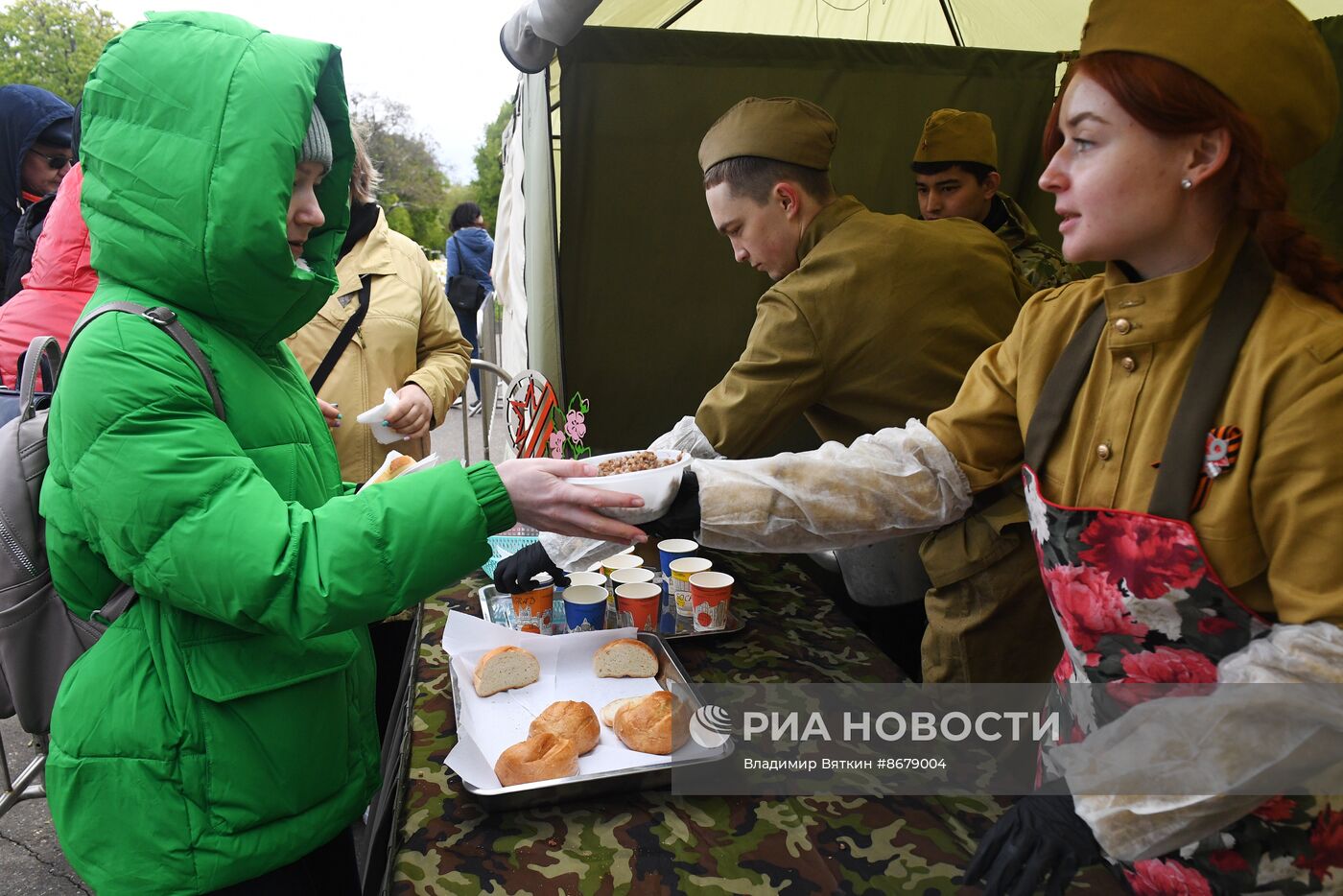 Празднование Дня Победы в Москве