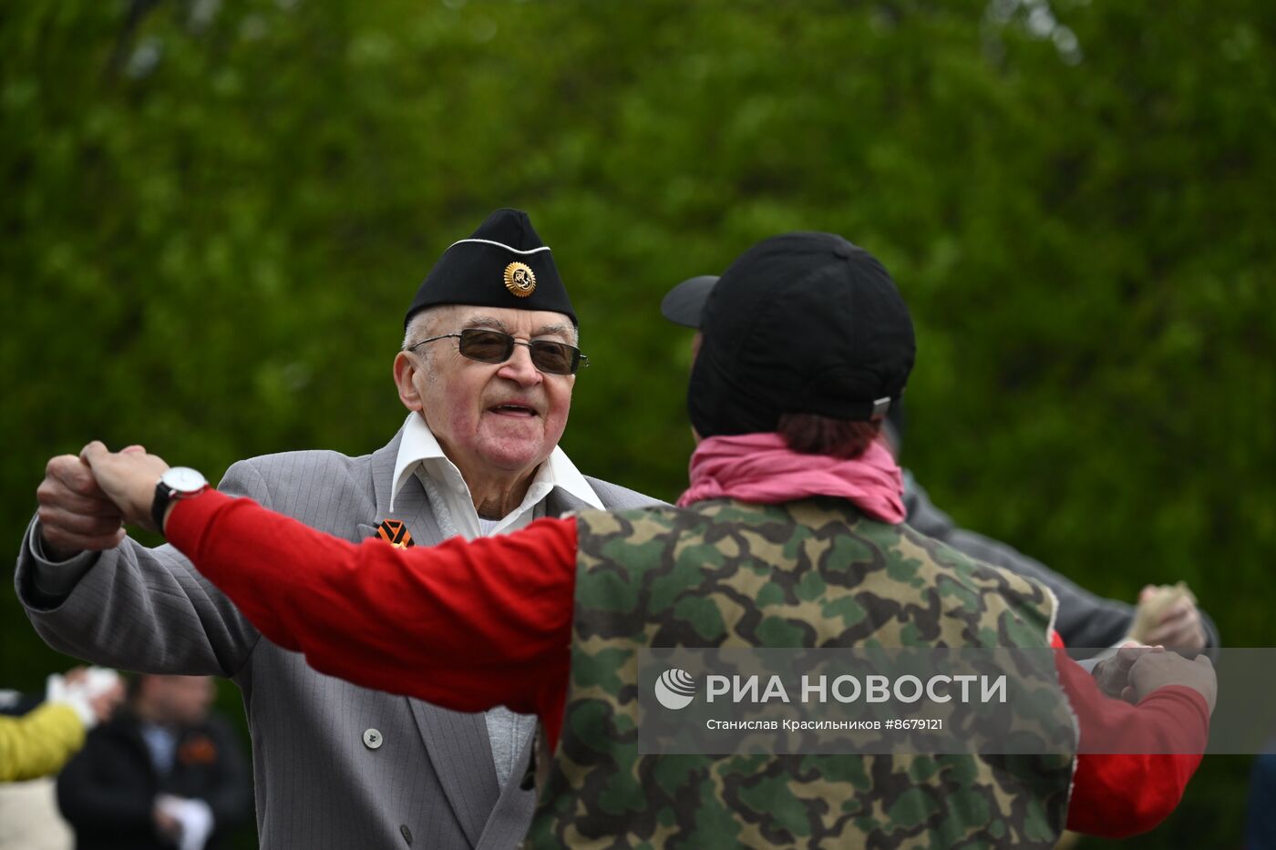 Празднование Дня Победы в Москве