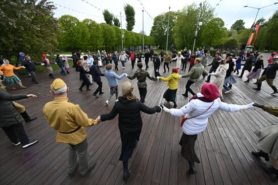 Празднование Дня Победы в Москве