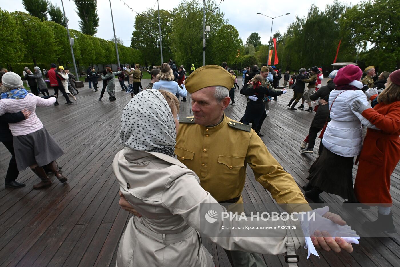 Празднование Дня Победы в Москве