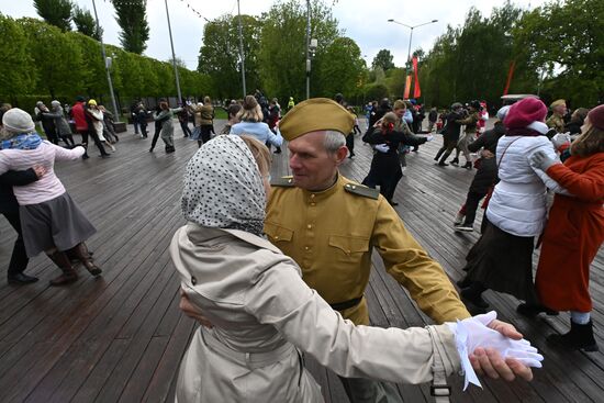 Празднование Дня Победы в Москве