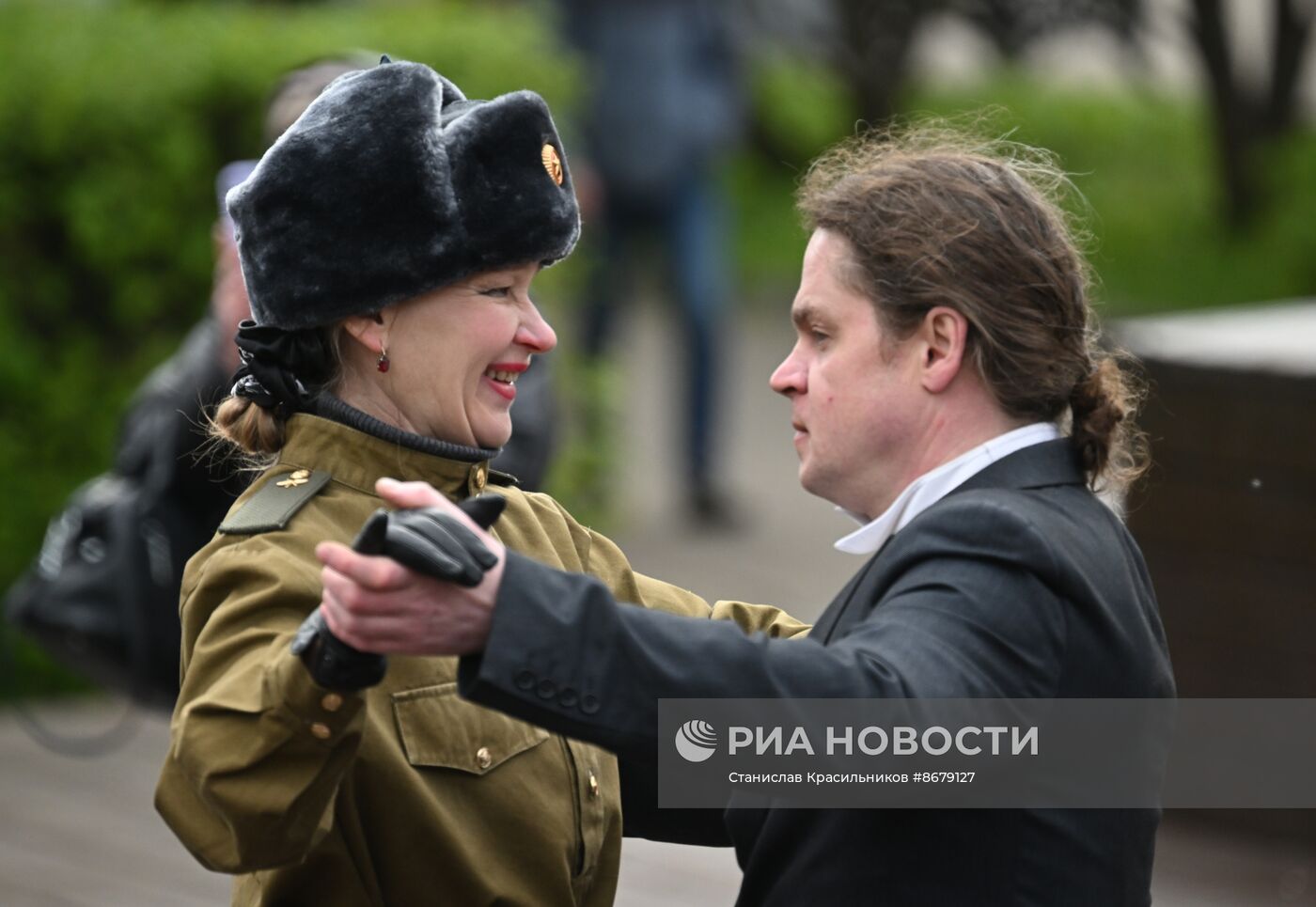 Празднование Дня Победы в Москве