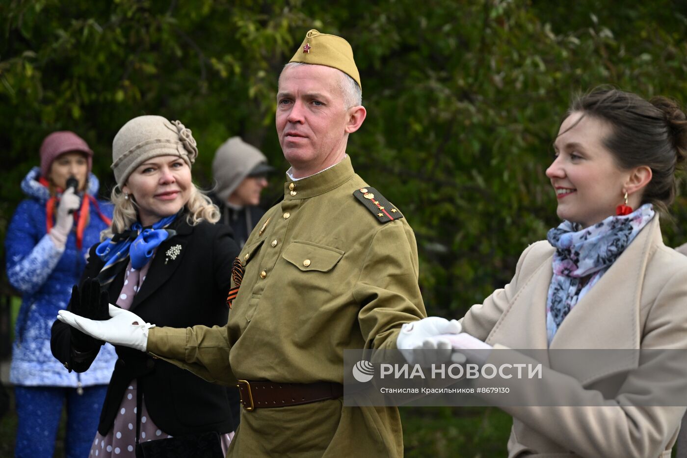 Празднование Дня Победы в Москве