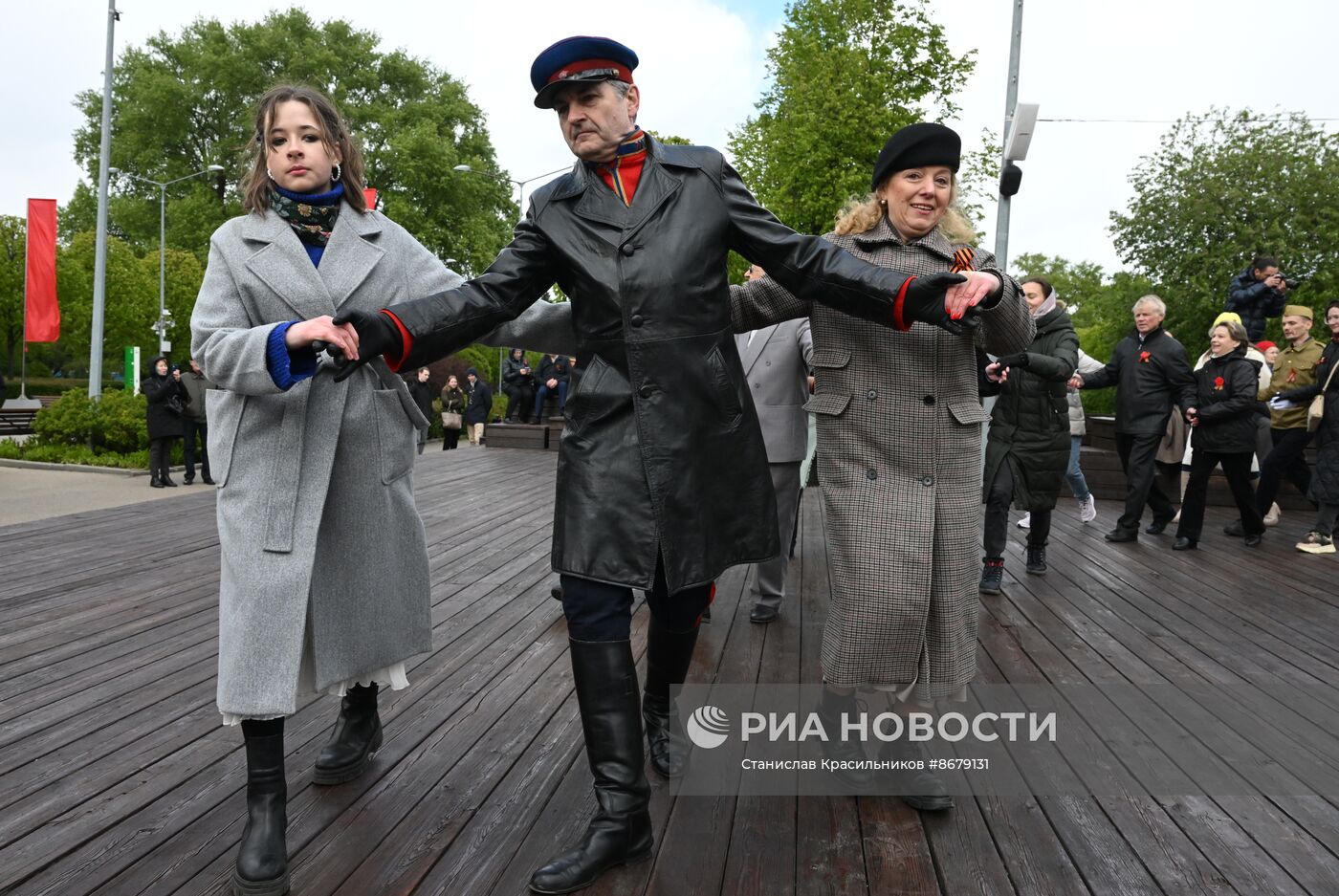 Празднование Дня Победы в Москве