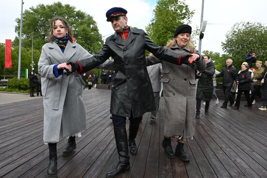 Празднование Дня Победы в Москве