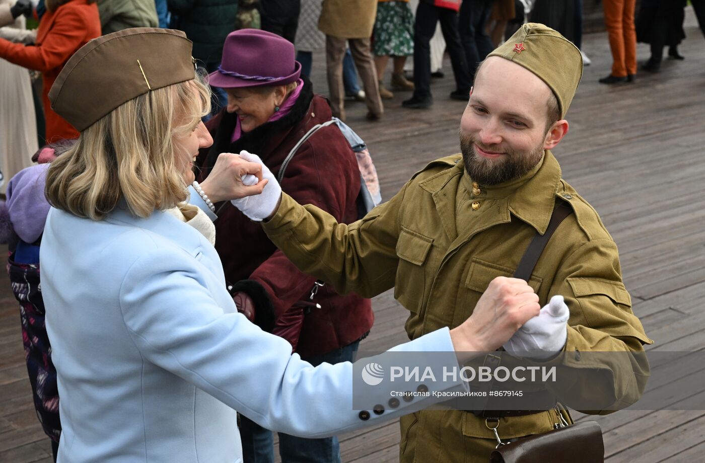 Празднование Дня Победы в Москве