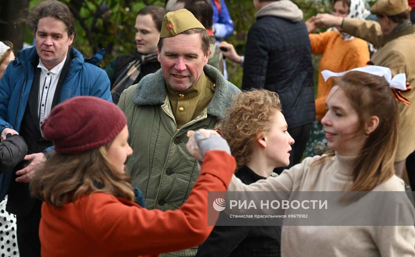 Празднование Дня Победы в Москве