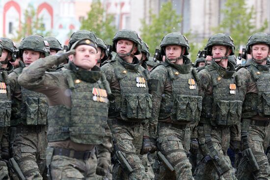 Военный парад, посвящённый 79-й годовщине Победы в Великой Отечественной войне