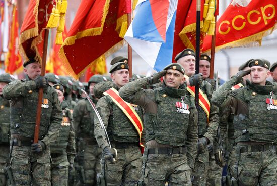 Военный парад, посвящённый 79-й годовщине Победы в Великой Отечественной войне