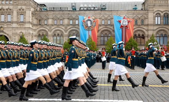 Военный парад, посвящённый 79-й годовщине Победы в Великой Отечественной войне