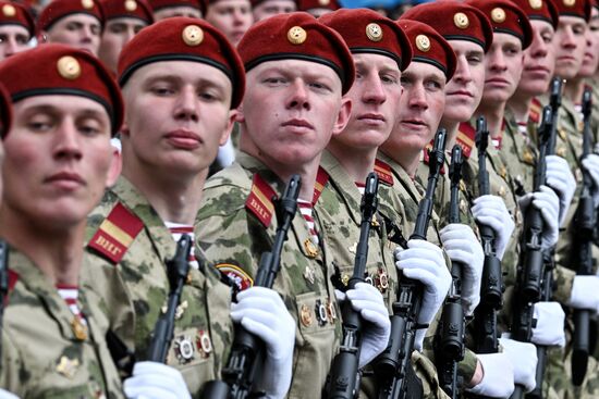 Военный парад, посвящённый 79-й годовщине Победы в Великой Отечественной войне