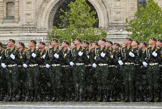 Военный парад, посвященный 79-й годовщине Победы в Великой Отечественной войне