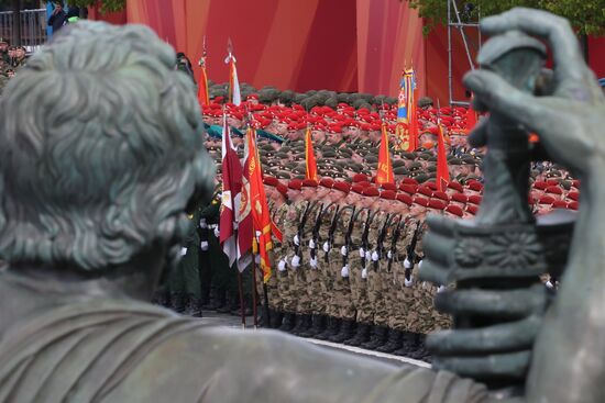 Военный парад, посвященный 79-й годовщине Победы в Великой Отечественной войне
