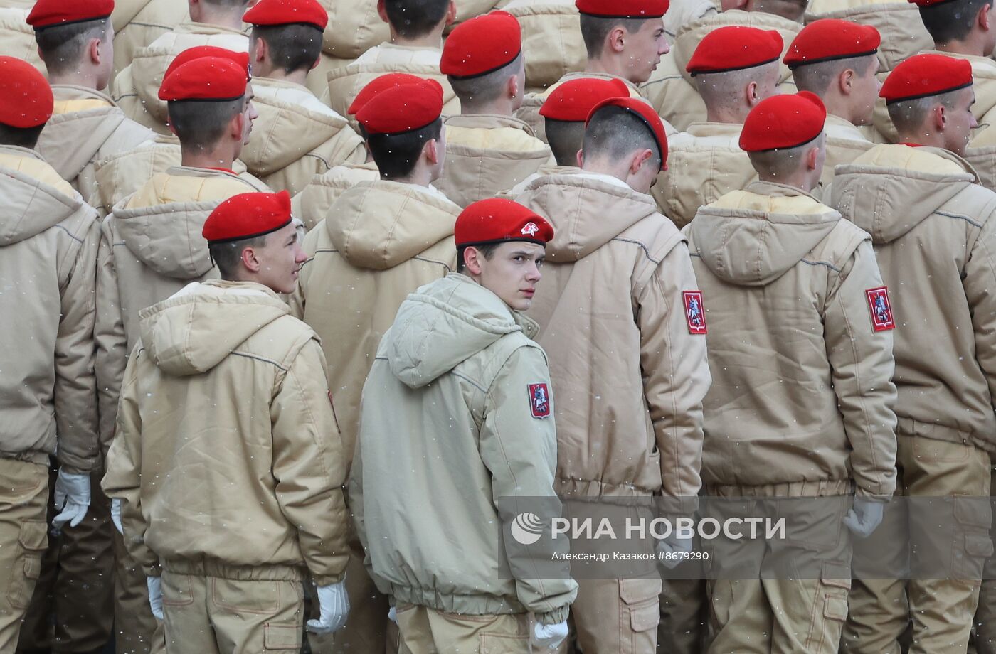 Военный парад, посвященный 79-й годовщине Победы в Великой Отечественной войне
