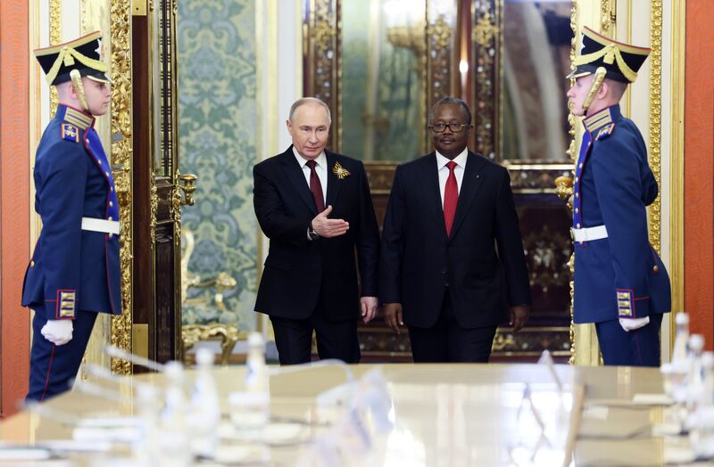 Встреча президентов России и Гвинеи-Бисау
