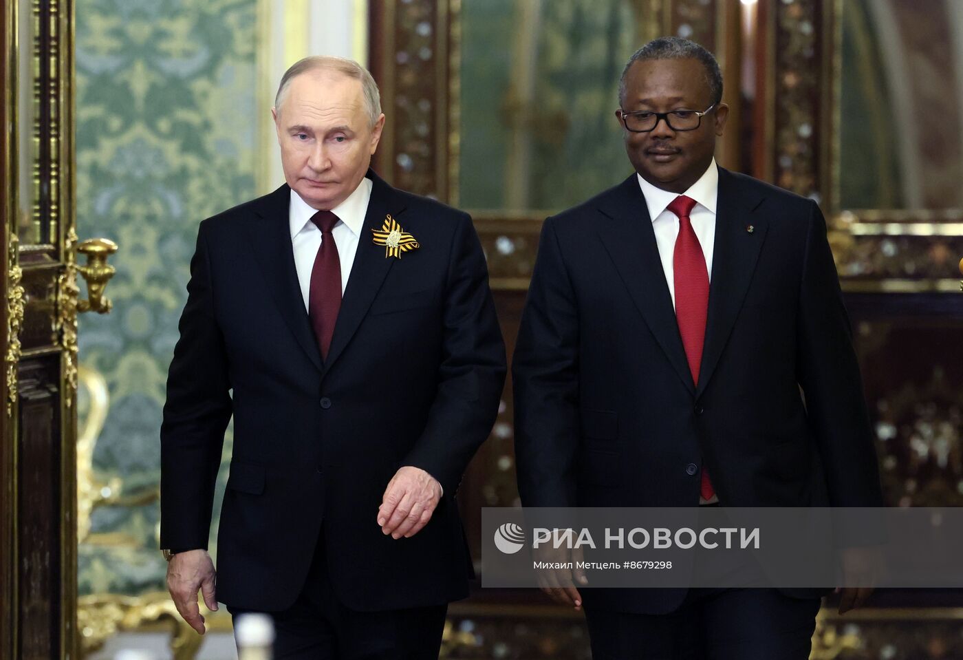 Встреча президентов России и Гвинеи-Бисау