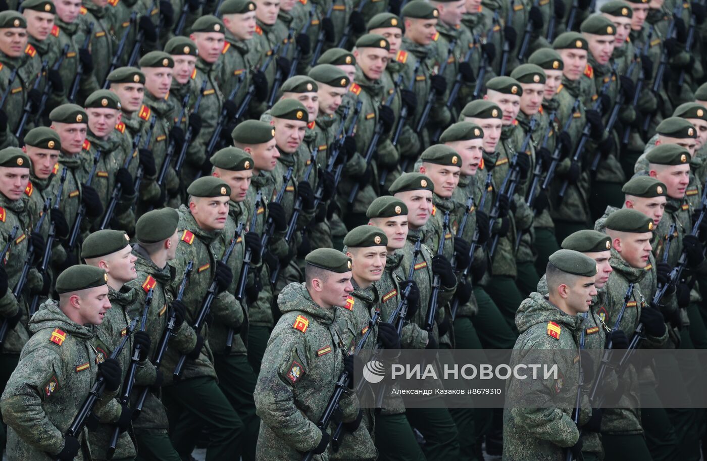 Военный парад, посвященный 79-й годовщине Победы в Великой Отечественной войне