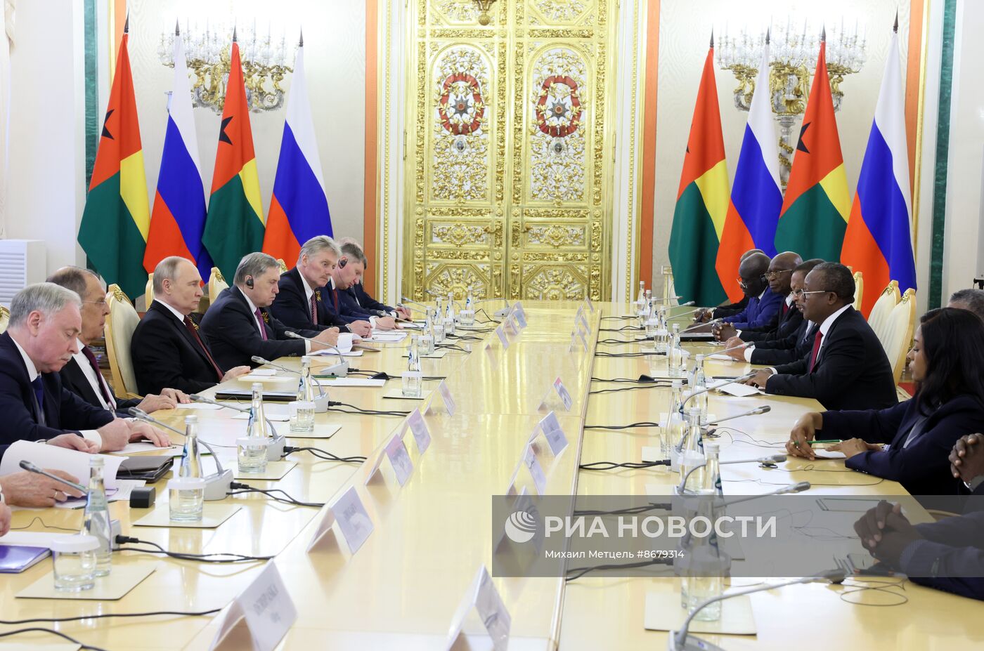 Встреча президентов России и Гвинеи-Бисау
