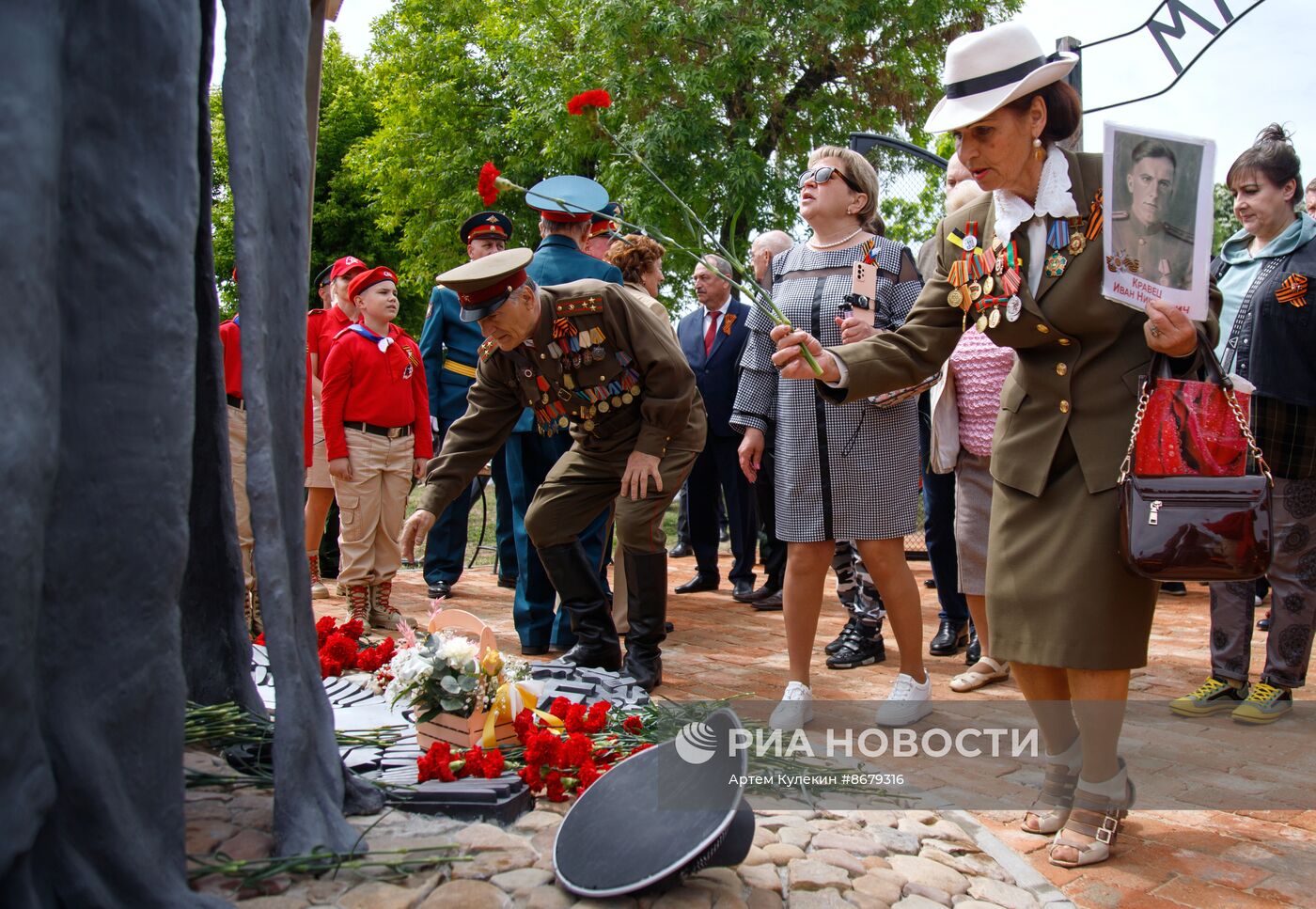 Празднование Дня Победы в оперативной группе российских войск в Приднестровье