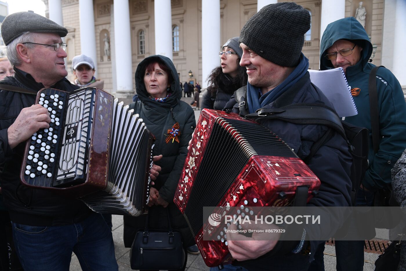 Празднование Дня Победы в Москве