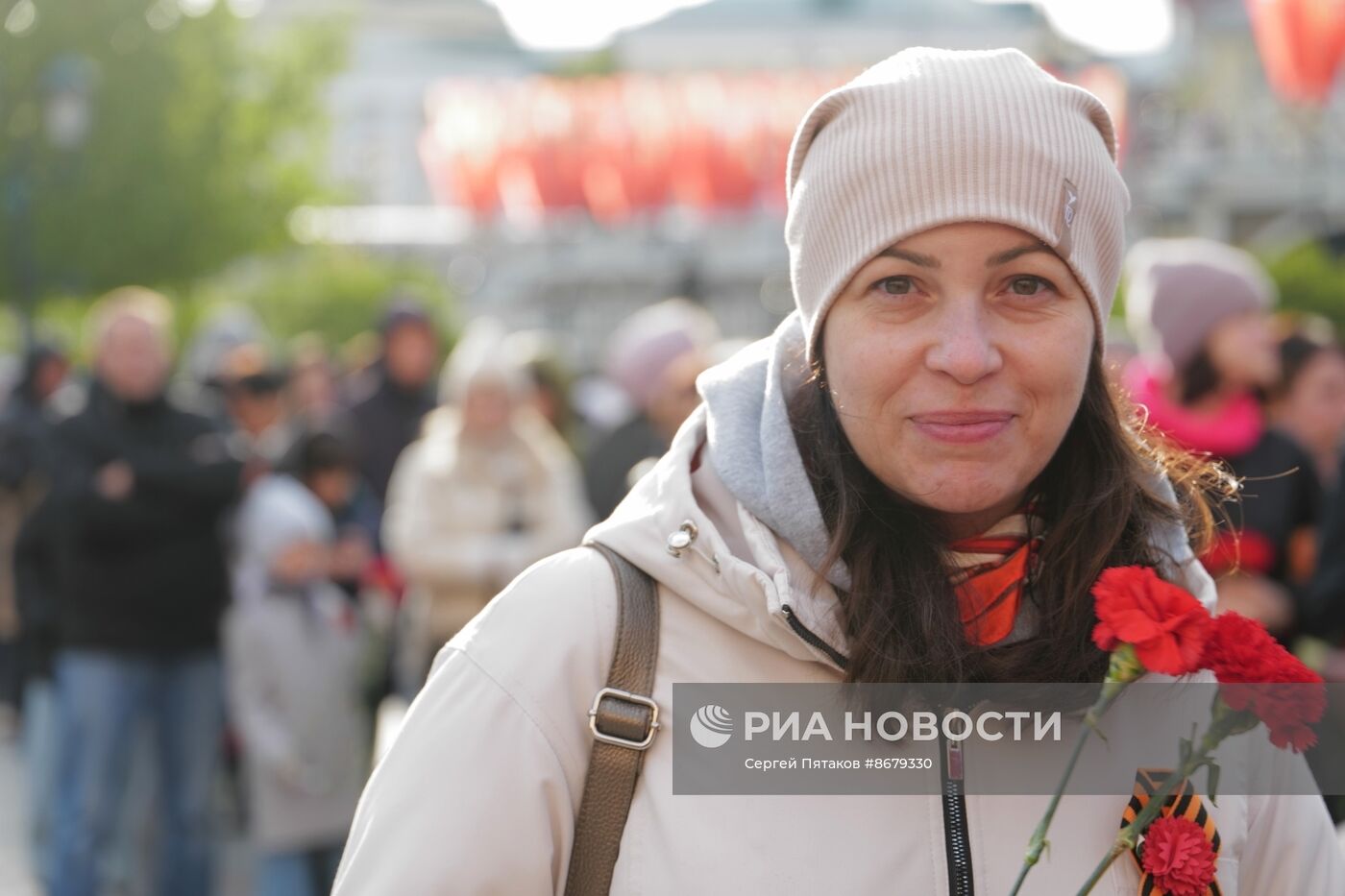 Празднование Дня Победы в Москве