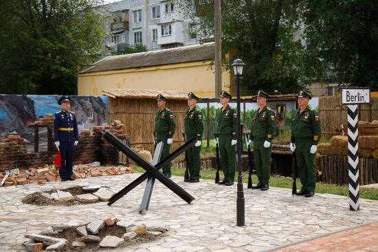 Празднование Дня Победы в оперативной группе российских войск в Приднестровье
