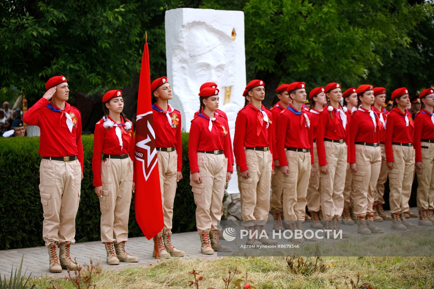 Празднование Дня Победы в оперативной группе российских войск в Приднестровье